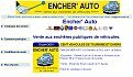 Encher' Auto : Site cr&eacute;&eacute; et h&eacute;berg&eacute;
