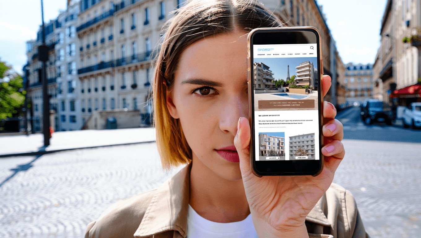 Version noir du logo de Je rêve d'une maison