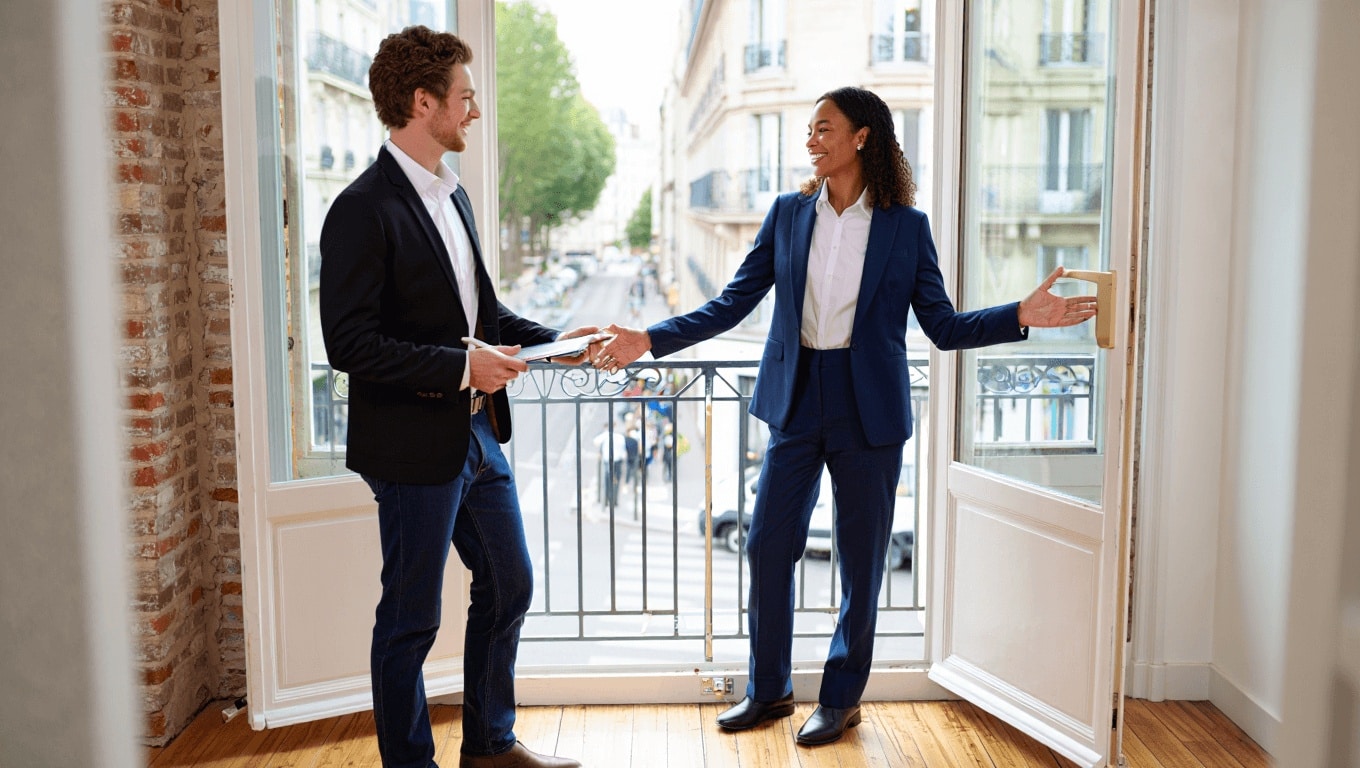 Version noir du logo de Je rêve d'une maison