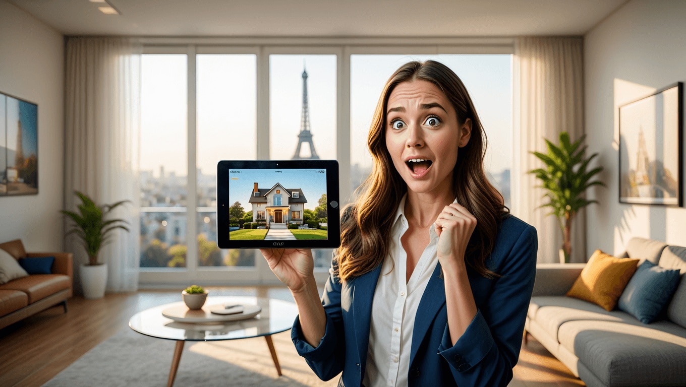 Version noir du logo de Je rêve d'une maison