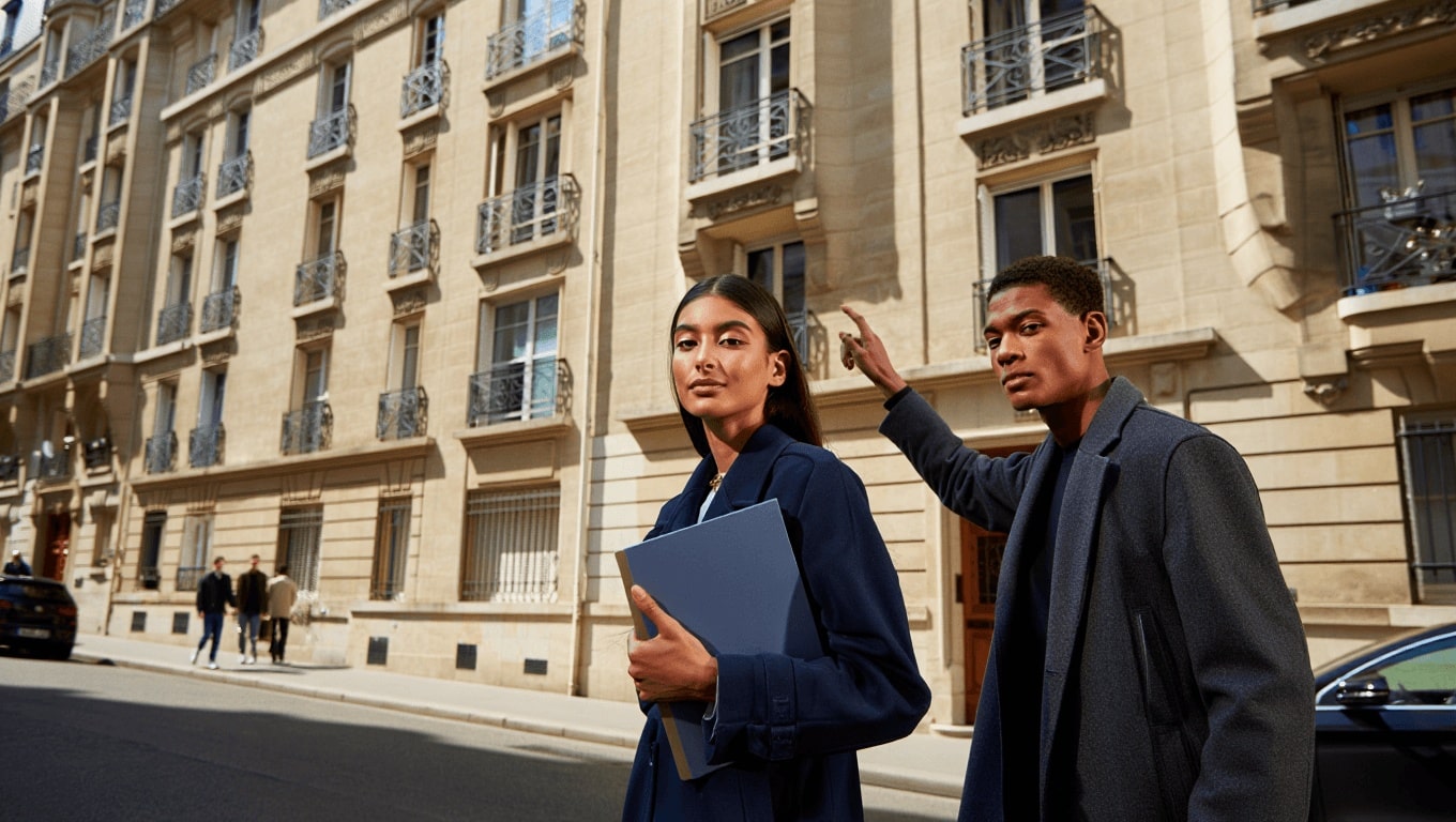 Version noir du logo de Je rêve d'une maison