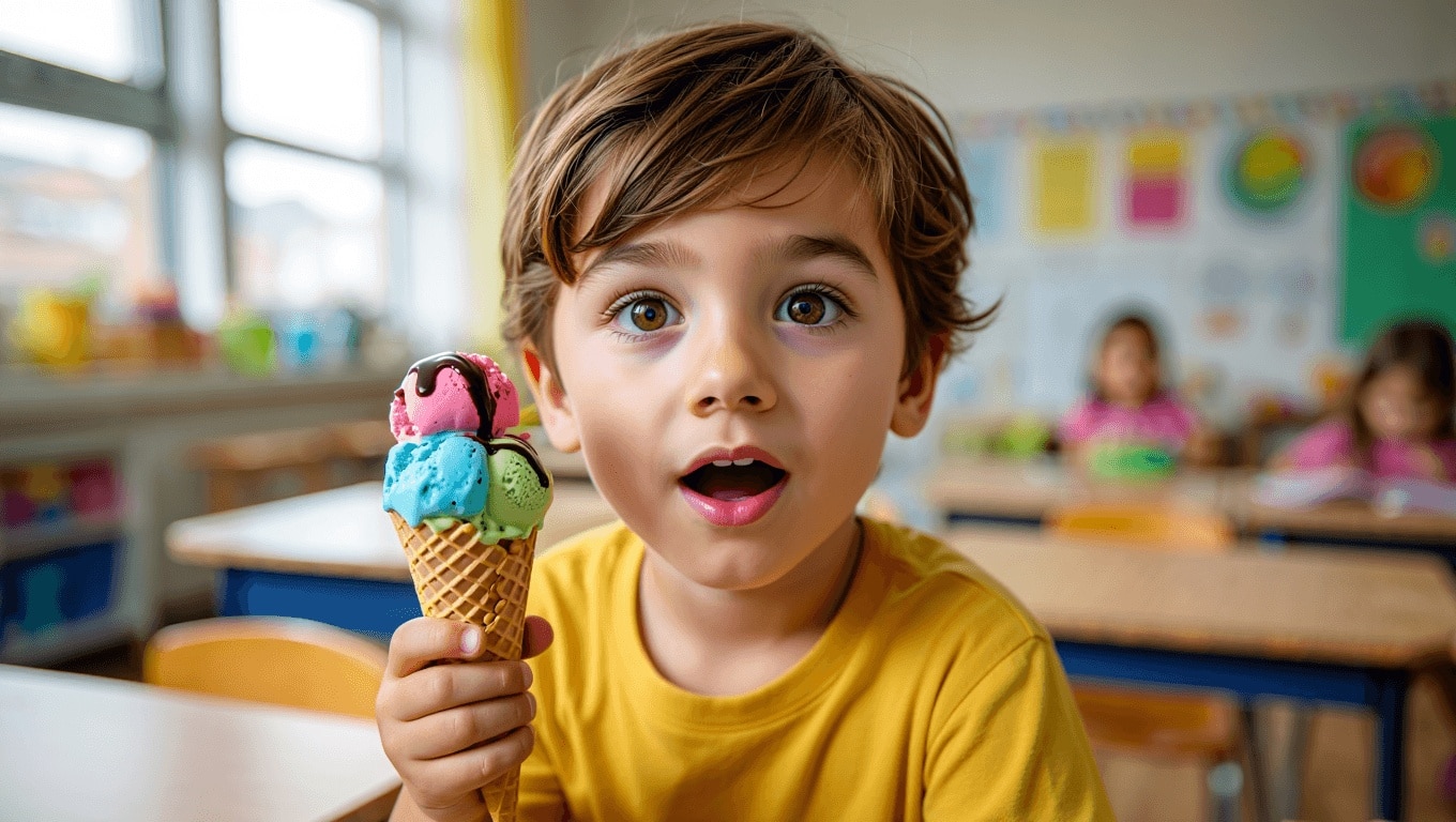 Practicing Sight Words With the Help of Ice Cream Cones
