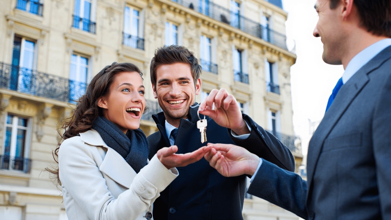 Version noir du logo de Je rêve d'une maison