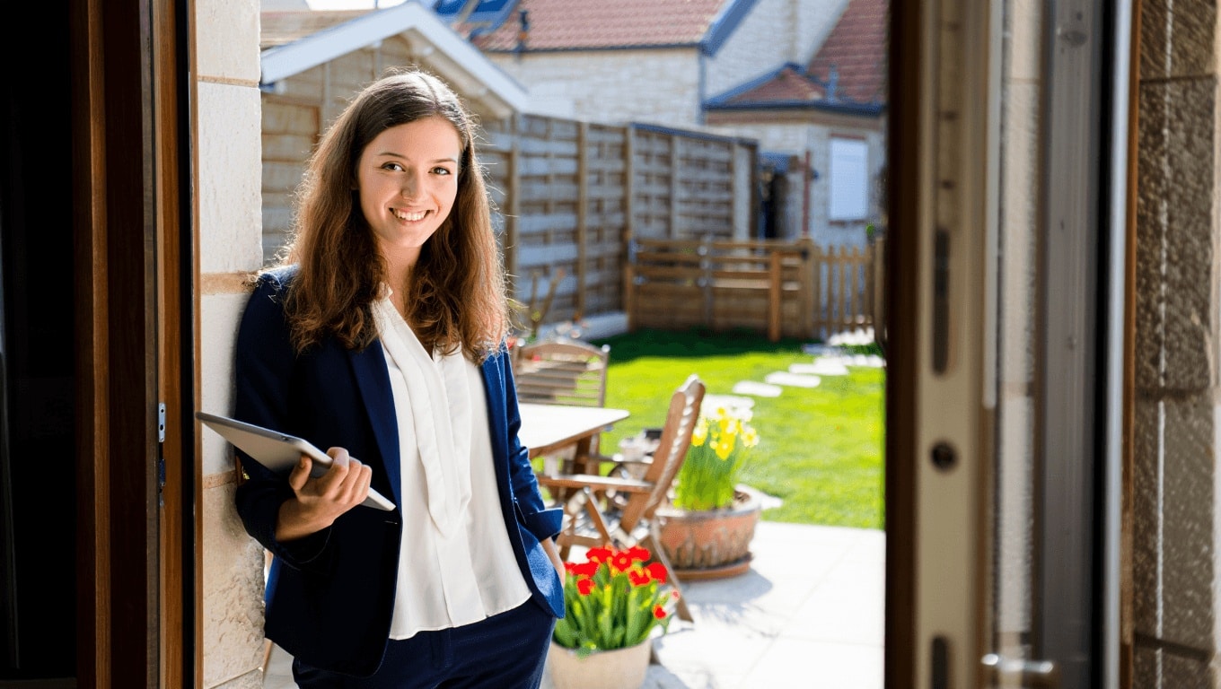Version noir du logo de Je rêve d'une maison