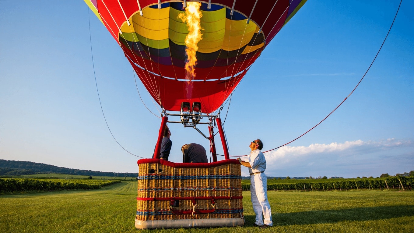 Vols en montgolfière en France