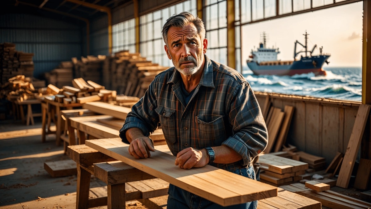« Avec la guerre en Iran, aujourd’hui, le bois c’est de l’or », alerte cet artisan qui voit le prix de sa matière première s’envoler