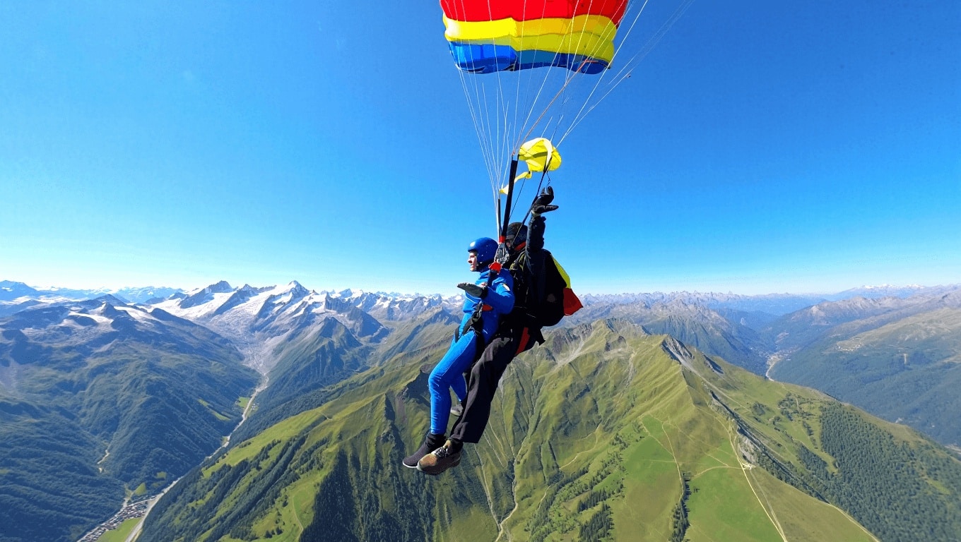 Faire du parachute en France