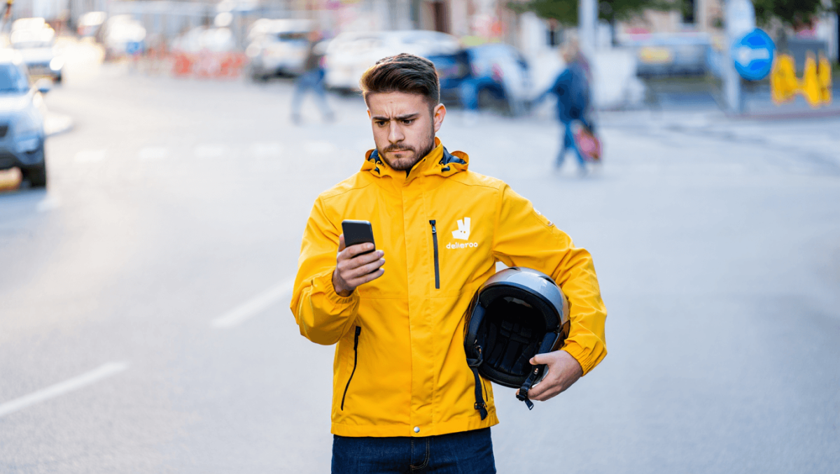 Livreur Deliveroo fiscalité