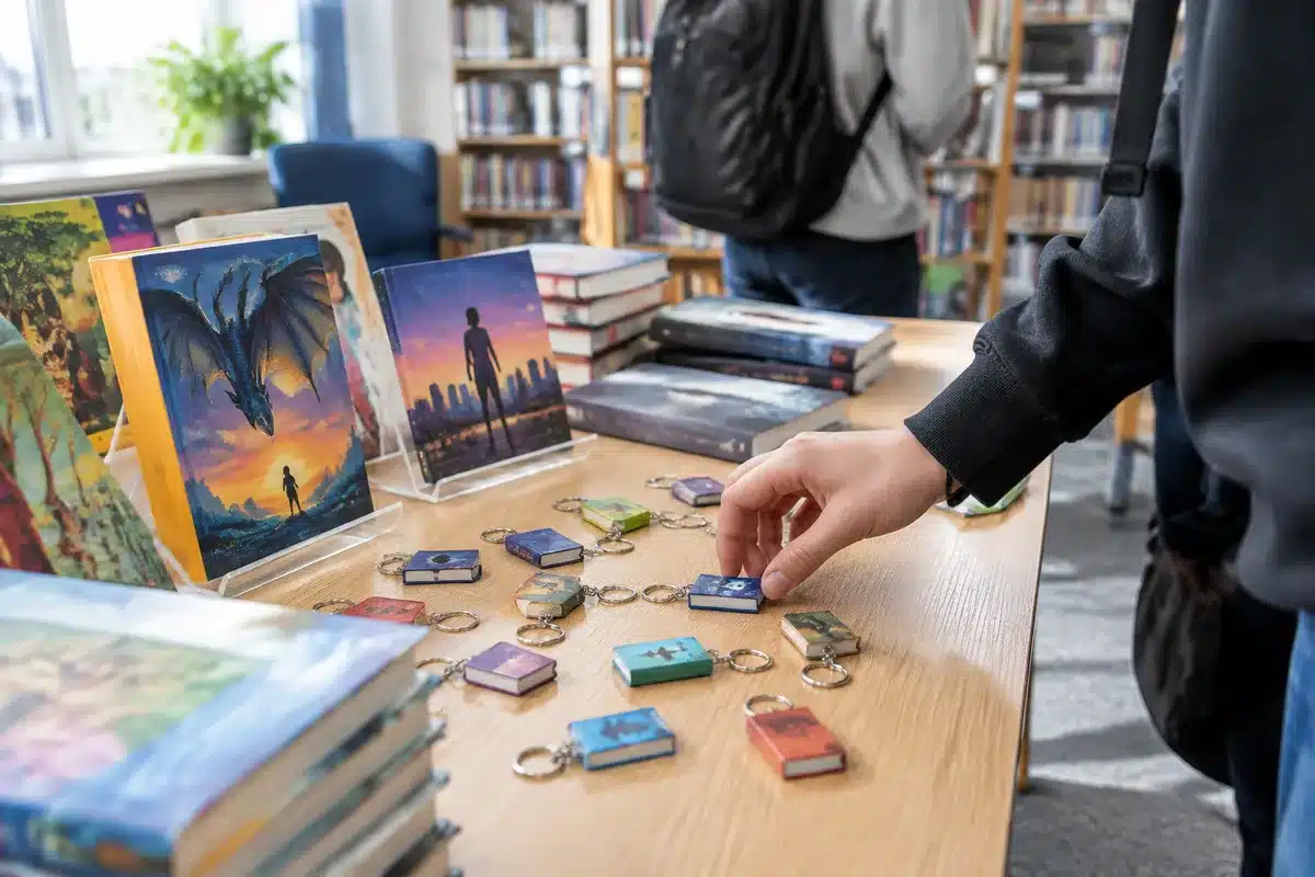 Comment les porte-clés en forme de couverture de livre ont dynamisé la culture de lecture à l'école?